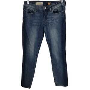 Pilcro and the Letterpress Stet Skinny Ankle Jeans Size 28 Anthropologie Stretch